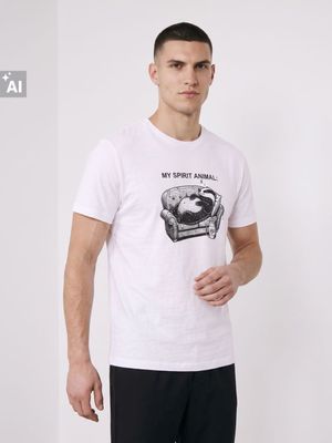 T-shirt męski młodzieżowy Sinsay ze sklepu: Sinsay w kategorii: T-shirty męskie