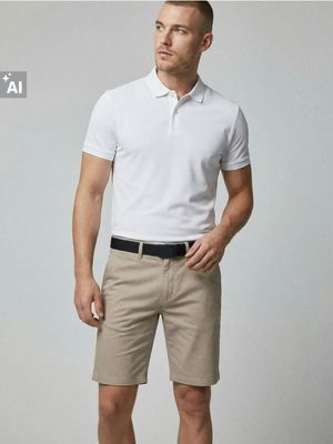 Spodenki męskie letnie casual Sinsay ze sklepu: Sinsay w kategorii: Spodenki męskie - zdjęcie CC22A15-4CA-6968_491HS