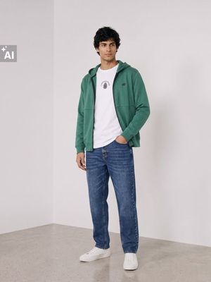 Bluza męska na jesień młodzieżowa Sinsay ze sklepu: Sinsay w kategorii: Bluzy męskie - zdjęcie CC22A15-4CA-6968_491JM