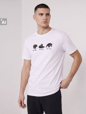 T-shirt męski młodzieżowy Sinsay ze sklepu: Sinsay w kategorii: T-shirty męskie