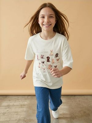 Bluzka dziewczęca letnia Sinsay ze sklepu: Sinsay w kategorii: Bluzki dziewczęce - zdjęcie CC22A15-4CA-6968_494JZ