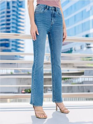 Jeansy damskie Sinsay ze sklepu: Sinsay w kategorii: Jeansy damskie - zdjęcie CC22A15-4CA-6968_496BB