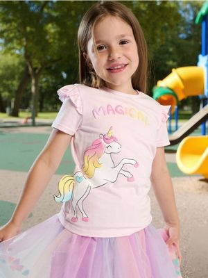 Bluzka dziewczęca letnia Sinsay ze sklepu: Sinsay w kategorii: Bluzki dziewczęce - zdjęcie CC22A15-4CA-6968_498FV