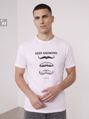 T-shirt męski młodzieżowy Sinsay ze sklepu: Sinsay w kategorii: T-shirty męskie