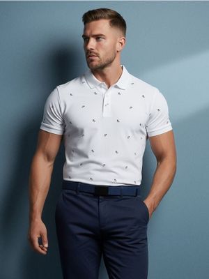 T-shirt męski wiosenny Sinsay ze sklepu: Sinsay w kategorii: T-shirty męskie - zdjęcie CC22A15-4CA-6968_4996F