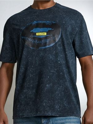 T-shirt męski na wiosnę Sinsay ze sklepu: Sinsay w kategorii: T-shirty męskie - zdjęcie CC22A15-4CA-6968_505EY