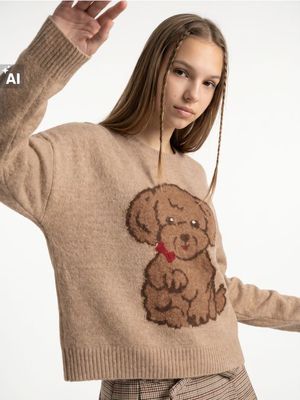 Sweter damski na zimę Sinsay ze sklepu: Sinsay w kategorii: Swetry damskie - zdjęcie CC22A15-4CA-6968_508KS
