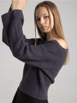 Sweter damski Sinsay ze sklepu: Sinsay w kategorii: Swetry damskie - zdjęcie CC22A15-4CA-6968_510KS