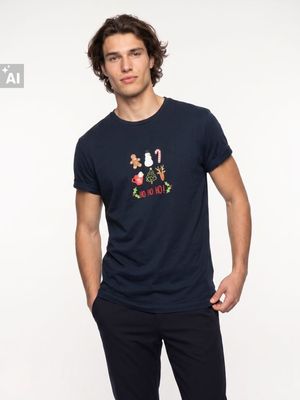 T-shirt męski w stylu młodzieżowym Sinsay ze sklepu: Sinsay w kategorii: T-shirty męskie - zdjęcie CC22A15-4CA-6968_516KT