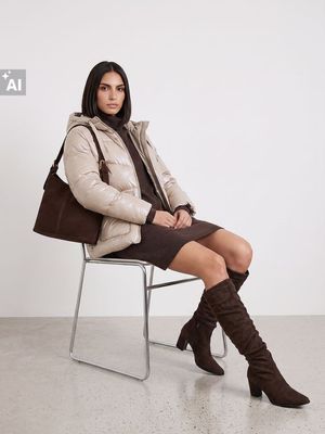 Kurtka damska na jesień Sinsay ze sklepu: Sinsay w kategorii: Kurtki damskie - zdjęcie CC22A15-4CA-6968_517KR