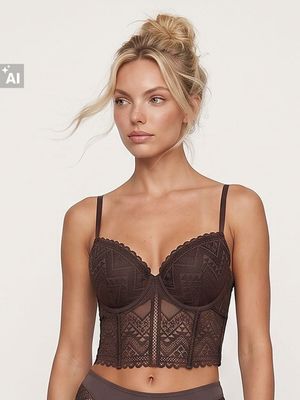 Sinsay - Biustonosz elegancki ze sklepu: Sinsay w kategorii: Biustonosze - zdjęcie CC22A15-4CA-6968_518KZ