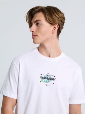 T-shirt męski młodzieżowy Sinsay ze sklepu: Sinsay w kategorii: T-shirty męskie - zdjęcie CC22A15-4CA-6968_521EY