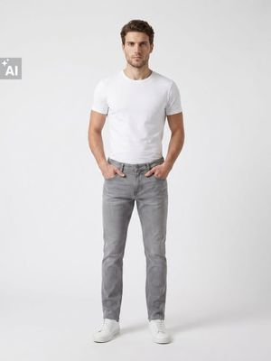 Jeansy męskie casual wiosenne Sinsay ze sklepu: Sinsay w kategorii: Jeansy męskie - zdjęcie CC22A15-4CA-6968_522JV