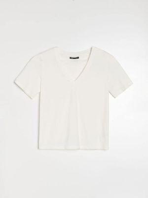 Bluzka damska casualowa Sinsay ze sklepu: Sinsay w kategorii: Bluzki damskie - zdjęcie CC22A15-4CA-6968_523EU