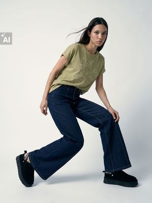 Bluzka damska casualowa Sinsay ze sklepu: Sinsay w kategorii: Bluzki damskie - zdjęcie CC22A15-4CA-6968_523JP