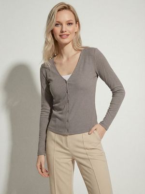 Bluzka damska casual Sinsay ze sklepu: Sinsay w kategorii: Bluzki damskie - zdjęcie CC22A15-4CA-6968_529HC