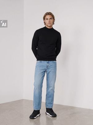 Jeansy męskie na wiosnę casual Sinsay ze sklepu: Sinsay w kategorii: Jeansy męskie - zdjęcie CC22A15-4CA-6968_530JV