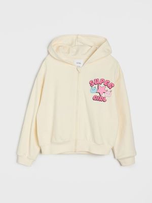 Bluza dziewczęca na wiosnę Sinsay ze sklepu: Sinsay w kategorii: Bluzy dziewczęce - zdjęcie CC22A15-4CA-6968_536HN