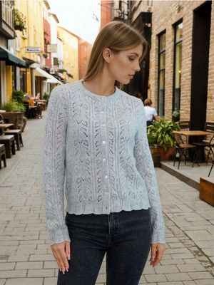 Sweter damski na zimę Sinsay ze sklepu: Sinsay w kategorii: Swetry damskie - zdjęcie CC22A15-4CA-6968_546GZ
