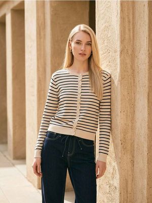 Sinsay - Sweter damski casual na zimę ze sklepu: Sinsay w kategorii: Swetry damskie - zdjęcie CC22A15-4CA-6968_547GZ