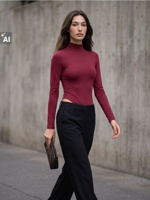 Bluzka damska casual na jesień Sinsay ze sklepu: Sinsay w kategorii: Bluzki damskie - zdjęcie CC22A15-4CA-6968_553JP
