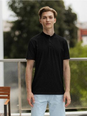 T-shirt męski casualowy Sinsay ze sklepu: Sinsay w kategorii: T-shirty męskie - zdjęcie CC22A15-4CA-6968_556EY