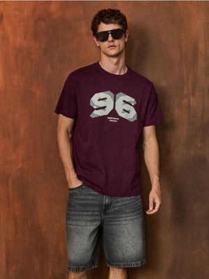 T-shirt męski wiosenny Sinsay ze sklepu: Sinsay w kategorii: T-shirty męskie - zdjęcie CC22A15-4CA-6968_564EY
