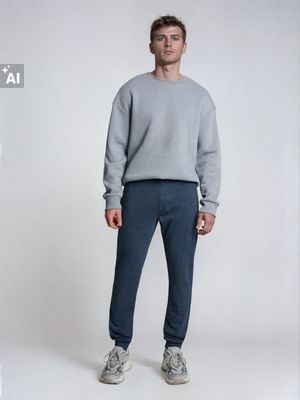 Spodnie męskie casual na jesień Sinsay ze sklepu: Sinsay w kategorii: Spodnie męskie - zdjęcie CC22A15-4CA-6968_566HL