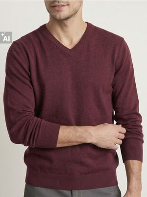 Sinsay - Sweter męski na zimę casual ze sklepu: Sinsay w kategorii: Swetry męskie - zdjęcie CC22A15-4CA-6968_569JV