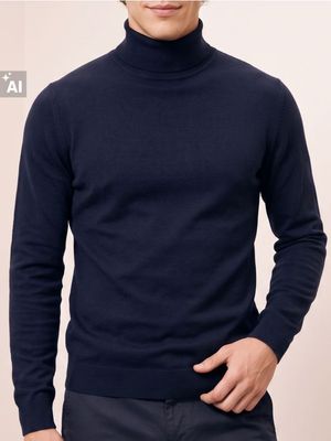 Sweter męski casual Sinsay ze sklepu: Sinsay w kategorii: Swetry męskie - zdjęcie CC22A15-4CA-6968_570JV