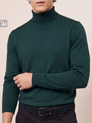 Sweter męski casual Sinsay ze sklepu: Sinsay w kategorii: Swetry męskie - zdjęcie CC22A15-4CA-6968_570JV