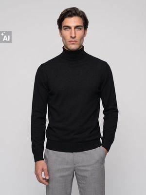 Sweter męski casual Sinsay ze sklepu: Sinsay w kategorii: Swetry męskie - zdjęcie CC22A15-4CA-6968_570JV