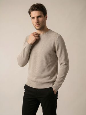 Sinsay - Sweter męski casualowy ze sklepu: Sinsay w kategorii: Swetry męskie - zdjęcie CC22A15-4CA-6968_571JV
