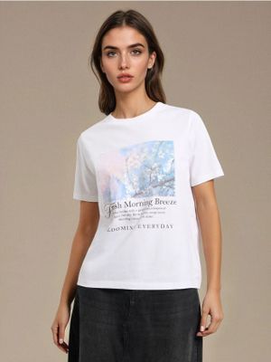 Bluzka damska Sinsay ze sklepu: Sinsay w kategorii: Bluzki damskie - zdjęcie CC22A15-4CA-6968_572EU