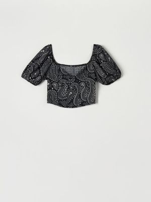 Bluzka damska casual Sinsay ze sklepu: Sinsay w kategorii: Bluzki damskie - zdjęcie CC22A15-4CA-6968_5824F