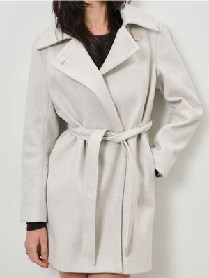 Płaszcz damski casual Sinsay ze sklepu: Sinsay w kategorii: Płaszcze damskie - zdjęcie CC22A15-4CA-6968_587FH