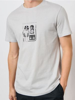 T-shirt męski Sinsay ze sklepu: Sinsay w kategorii: T-shirty męskie - zdjęcie CC22A15-4CA-6968_589EY