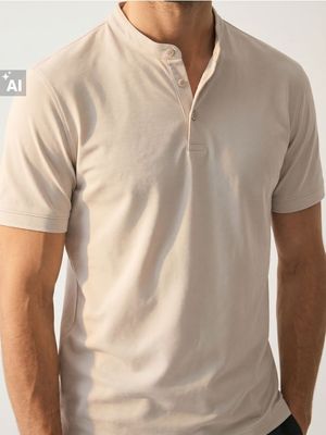 T-shirt męski casualowy Sinsay ze sklepu: Sinsay w kategorii: T-shirty męskie - zdjęcie CC22A15-4CA-6968_591JX