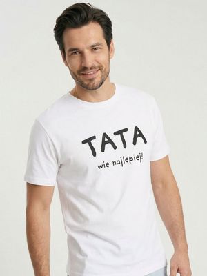 T-shirt męski na wiosnę Sinsay ze sklepu: Sinsay w kategorii: T-shirty męskie - zdjęcie CC22A15-4CA-6968_592JD