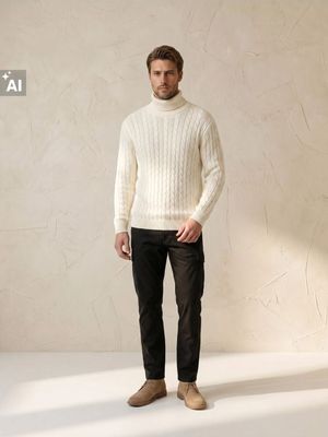 Sweter męski casual Sinsay ze sklepu: Sinsay w kategorii: Swetry męskie