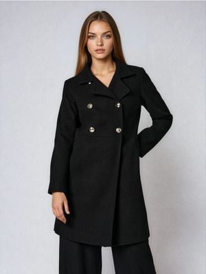 Płaszcz damski casual Sinsay ze sklepu: Sinsay w kategorii: Płaszcze damskie - zdjęcie CC22A15-4CA-6968_600FH