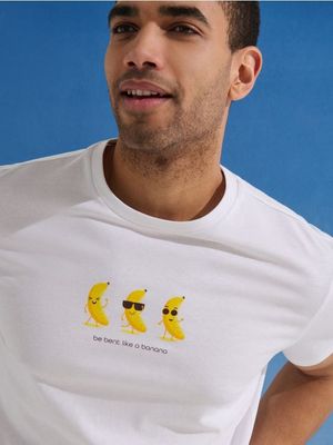 T-shirt męski na lato Sinsay ze sklepu: Sinsay w kategorii: T-shirty męskie - zdjęcie CC22A15-4CA-6968_601JD