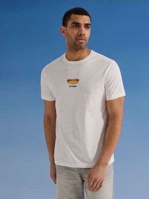 T-shirt męski na lato Sinsay ze sklepu: Sinsay w kategorii: T-shirty męskie - zdjęcie CC22A15-4CA-6968_605JD