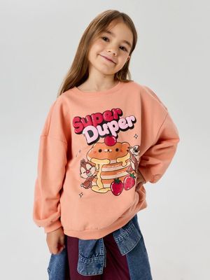 Bluza dziewczęca na wiosnę Sinsay ze sklepu: Sinsay w kategorii: Bluzy dziewczęce - zdjęcie CC22A15-4CA-6968_610KZ