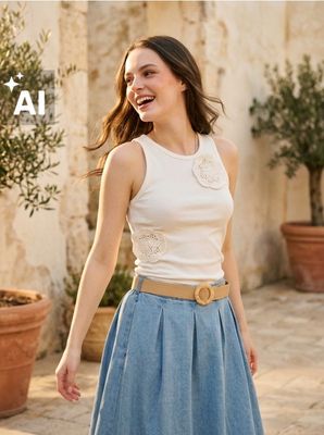 Bluzka damska casual Sinsay ze sklepu: Sinsay w kategorii: Bluzki damskie - zdjęcie CC22A15-4CA-6968_611HA