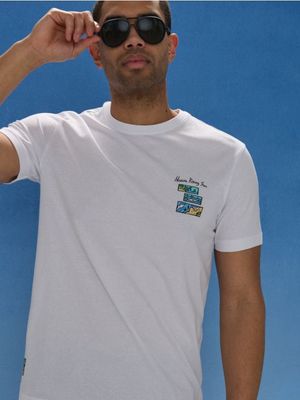 T-shirt męski młodzieżowy Sinsay ze sklepu: Sinsay w kategorii: T-shirty męskie - zdjęcie CC22A15-4CA-6968_611JD