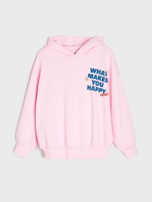 Bluza dziewczęca wiosenna Sinsay ze sklepu: Sinsay w kategorii: Bluzy dziewczęce - zdjęcie CC22A15-4CA-6968_612LG