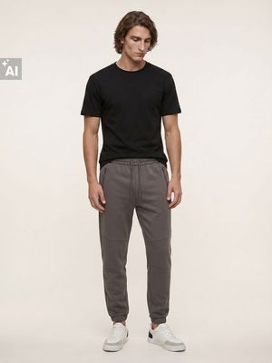 Spodnie męskie casual Sinsay ze sklepu: Sinsay w kategorii: Spodnie męskie - zdjęcie CC22A15-4CA-6968_616JM