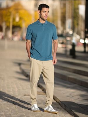 T-shirt męski casual wiosenny Sinsay ze sklepu: Sinsay w kategorii: T-shirty męskie - zdjęcie CC22A15-4CA-6968_619CG