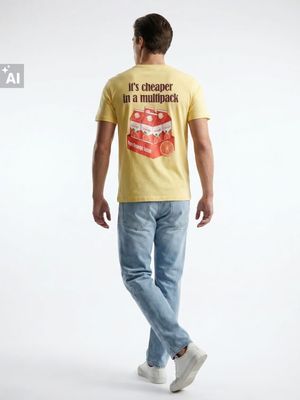 T-shirt męski młodzieżowy Sinsay ze sklepu: Sinsay w kategorii: T-shirty męskie - zdjęcie CC22A15-4CA-6968_627JD